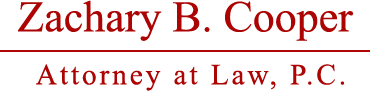 Logo of Zachary B. Cooper, Attorney at Law, P.C.